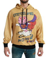 Dolce & Gabbana Gold Pig of the Year Hooded Sweater -   -  Dolce & Gabbana.